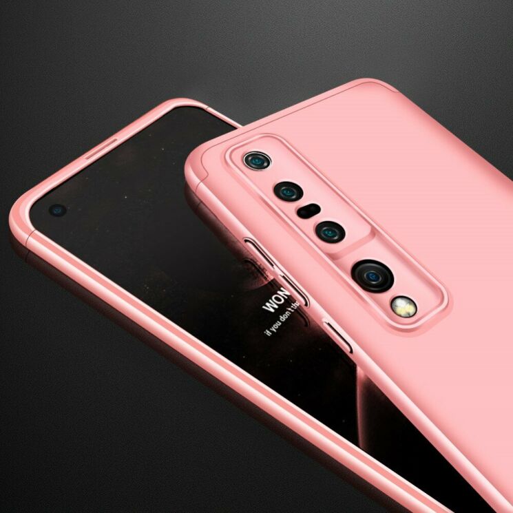Защитный чехол GKK Double Dip Case для Xiaomi Mi 10 - Rose Gold: фото 5 из 8
