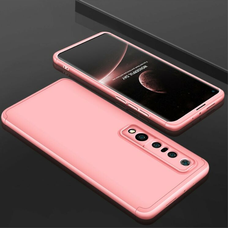 Защитный чехол GKK Double Dip Case для Xiaomi Mi 10 - Rose Gold: фото 2 из 8
