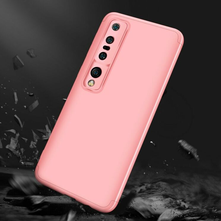 Защитный чехол GKK Double Dip Case для Xiaomi Mi 10 - Rose Gold: фото 6 из 8