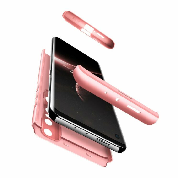 Защитный чехол GKK Double Dip Case для Xiaomi Mi 10 - Rose Gold: фото 4 из 8