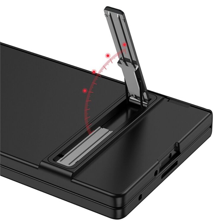 Захисний чохол GKK Hinge Stand для Samsung Galaxy Fold 8 Ultra - Titanium Grey (424034TH) Захисний чохол GKK Hinge Stand для Samsung Galaxy Fold 8 Ultra - Titanium Grey: фото 8 з 10