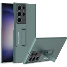 Защитный чехол GKK UltraThin Bracket Shell для Samsung Galaxy S24 Ultra (S928) - Green: фото 1 из 8