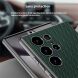 Защитный чехол GKK Woven Pattern для Samsung Galaxy S24 Ultra (S928) - Coffee (375812C). Фото 3 из 10