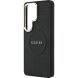 Захисний чохол Guess Saffiano Peony Embossed Ring MagSafe для Samsung Galaxy S26 Ultra (S948) GUHMS26LPSAMSECK - Black (408542B). Фото 6 з 9