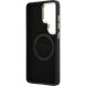 Захисний чохол Guess Saffiano Peony Embossed Ring MagSafe для Samsung Galaxy S26 Ultra (S948) GUHMS26LPSAMSECK - Black (408542B). Фото 7 з 9
