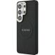Захисний чохол Guess Saffiano Peony Embossed Ring MagSafe для Samsung Galaxy S26 Ultra (S948) GUHMS26LPSAMSECK - Black (408542B). Фото 3 з 9