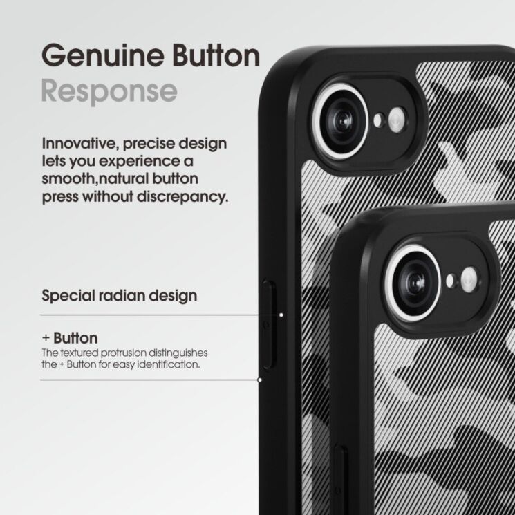 Защитный чехол IBMRS Military для Apple iPhone 16e - Artistic Camouflage: фото 5 из 7
