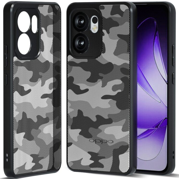 Захисний чохол IBMRS Military для OPPO Reno 14 FS 5G - Artistic Camouflage: фото 1 з 9