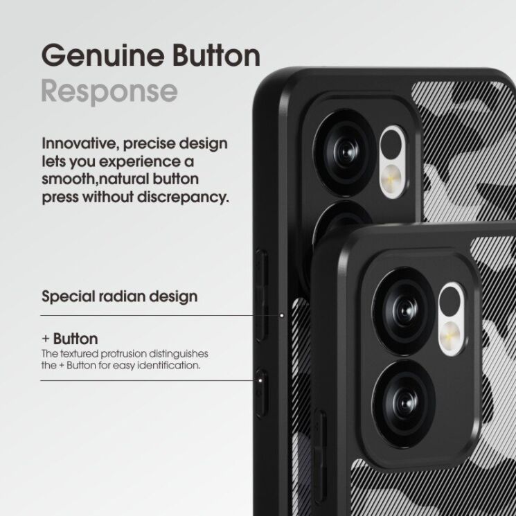 Захисний чохол IBMRS Military для OPPO Reno 14 FS 5G - Artistic Camouflage: фото 9 з 9