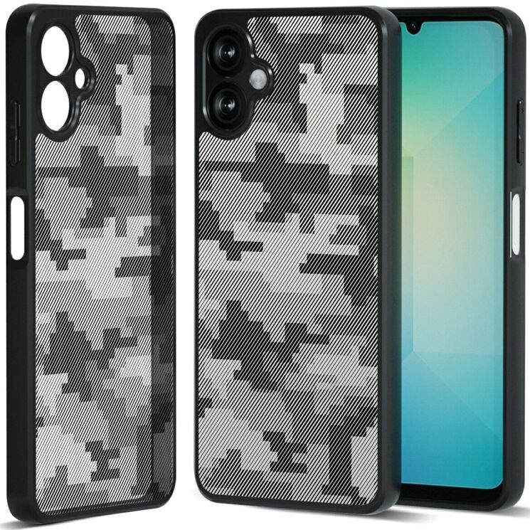 Захисний чохол IBMRS Military для Samsung Galaxy A07 (A075) - Grid Camouflage: фото 1 з 9