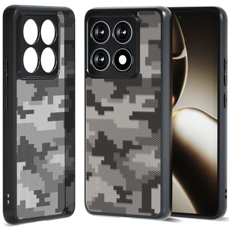 Захисний чохол IBMRS Military для Xiaomi 17 - Grid Camouflage: фото 1 з 5