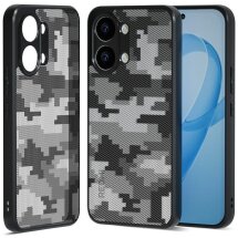 Защитный чехол IBMRS Military для Xiaomi Poco X8 Pro Max - Grid Camouflage: фото 1 из 7
