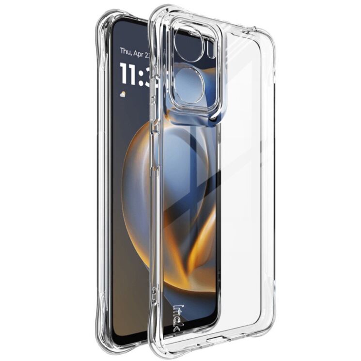 Защитный чехол IMAK Airbag MAX Case для Motorola Moto G05 - Transparent: фото 1 из 8