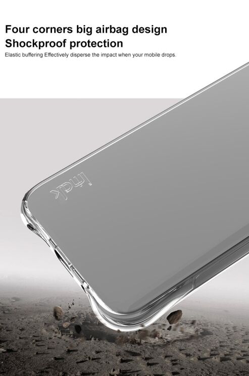 Захисний чохол IMAK Airbag MAX Case для OnePlus Nord CE 4 Lite - Black: фото 8 з 13