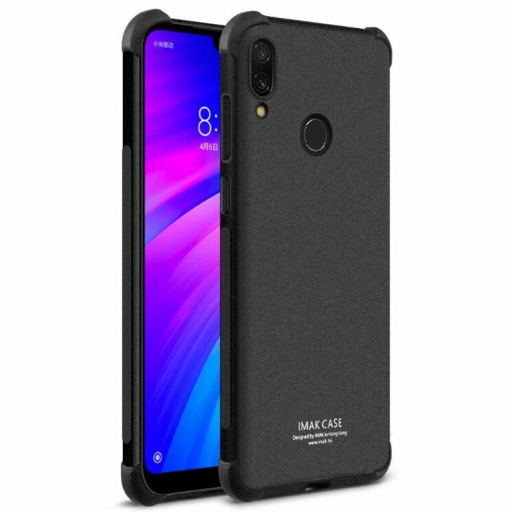 Чехол с усиленными углами IMAK Airbag MAX Case для Xiaomi Redmi 7 - Matte Black: фото 1 из 13