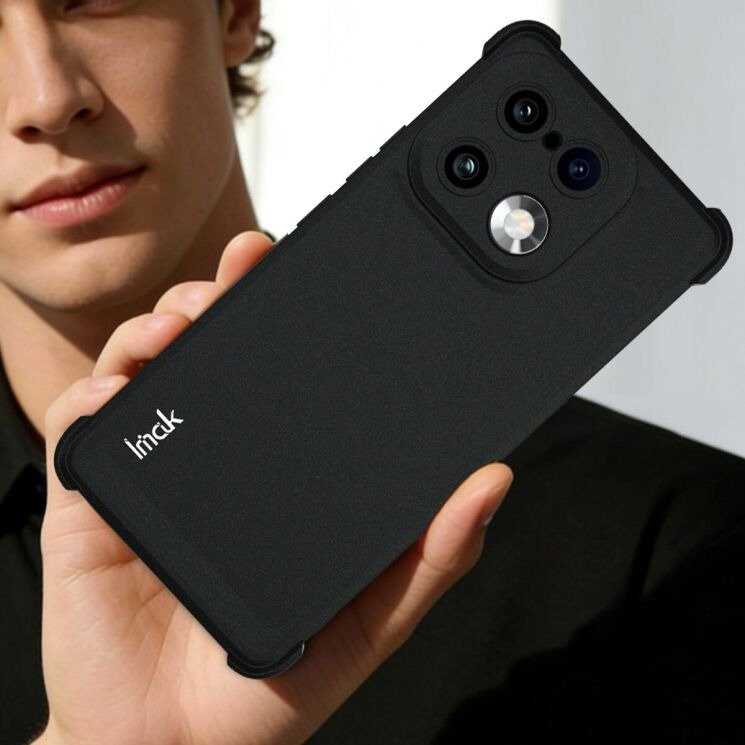 Захисний чохол IMAK Airbag Sand Case для Realme 16 Pro Plus - Black (428512B) Захисний чохол IMAK Airbag Sand Case для Realme 16 Pro Plus - Black: фото 4 з 9