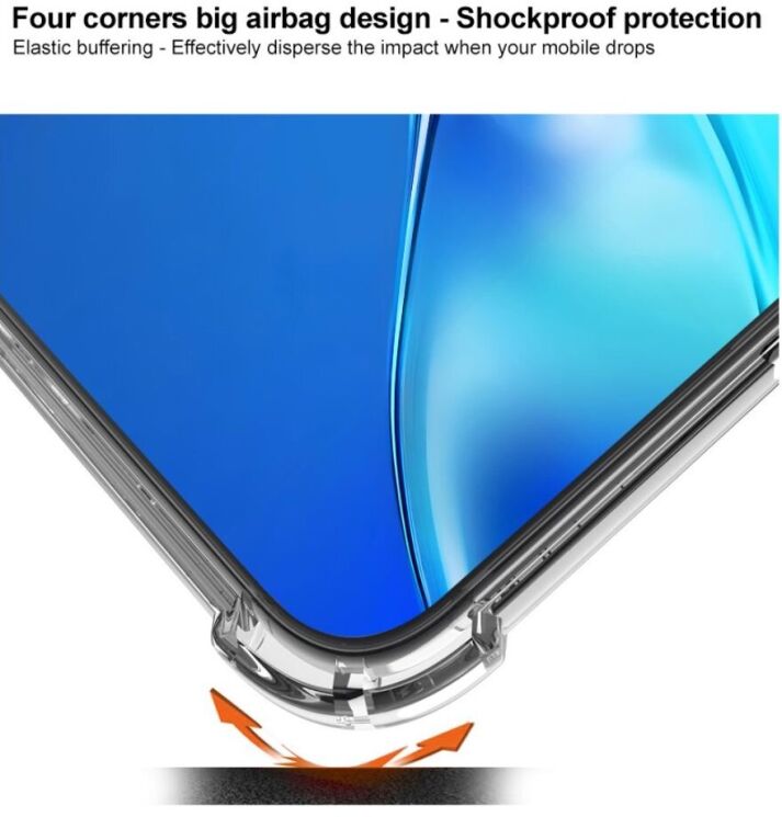Защитный чехол IMAK Clear Case MagSafe для Samsung Galaxy Flip 6 - Transparent: фото 10 из 11