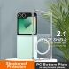 Защитный чехол IMAK Clear Case MagSafe для Samsung Galaxy Flip 6 - Transparent (357552T). Фото 5 из 11