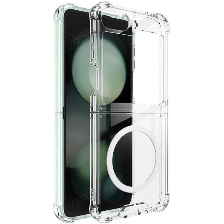Защитный чехол IMAK Clear Case MagSafe для Samsung Galaxy Flip 6 - Transparent: фото 1 из 11