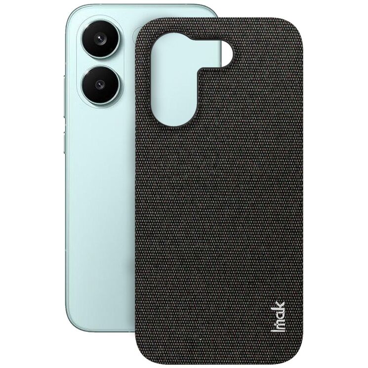Защитный чехол IMAK Fabric Case для Xiaomi Poco X8 Pro - Black: фото 1 из 8