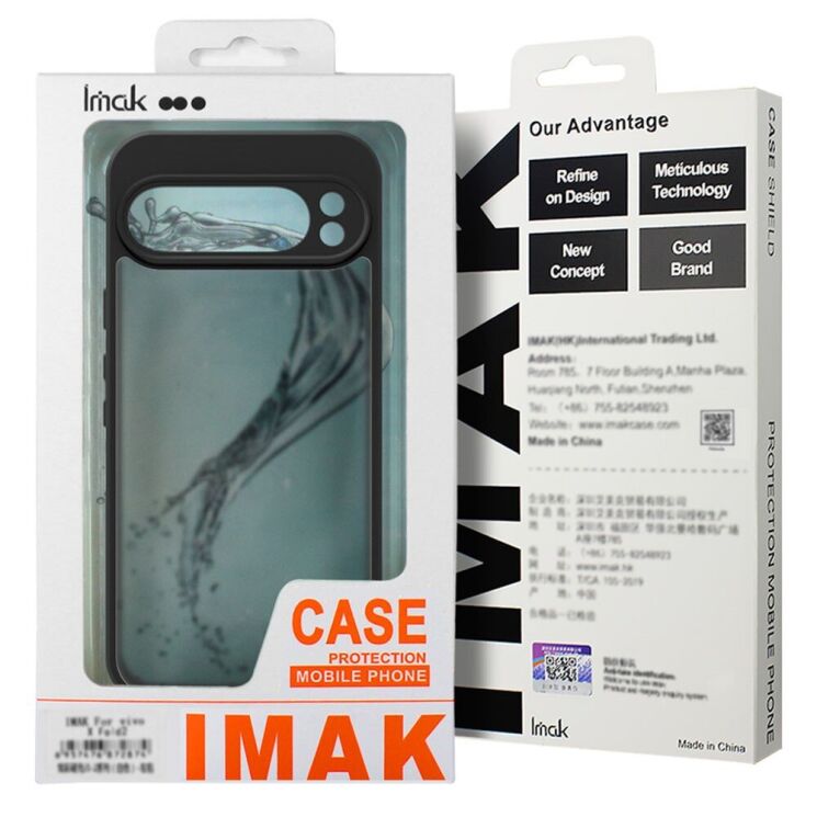 Защитный чехол IMAK UX-9B Series для Google Pixel 9 / 9 Pro - Black: фото 4 из 11