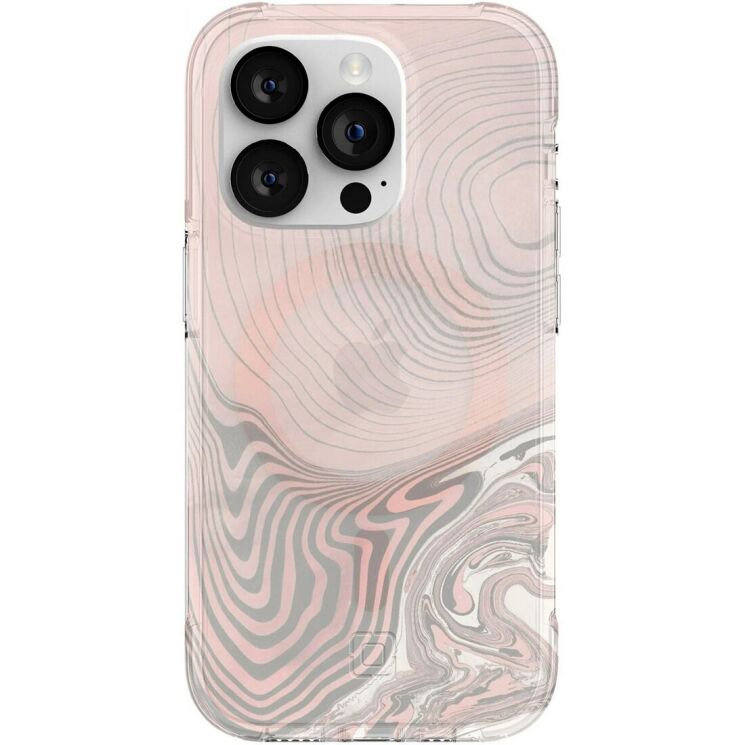 Защитный чехол Incipio Forme MagSafe для Apple iPhone 14 Pro (IPH-2005-TPGP) - Topographic Pink: фото 3 из 3