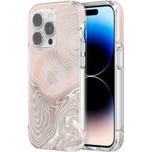 Защитный чехол Incipio Forme MagSafe для Apple iPhone 14 Pro (IPH-2005-TPGP) - Topographic Pink: фото 1 из 3