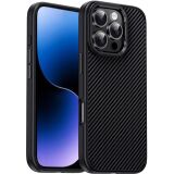 Захисний чохол IPAKY Carbon Fiber для Apple iPhone 16 Pro - Black (360543B)
