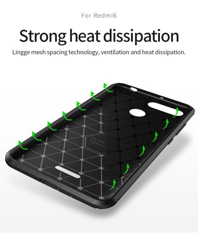 Защитный чехол IPAKY Fusion для Xiaomi Redmi 6 - Blue: фото 9 из 10