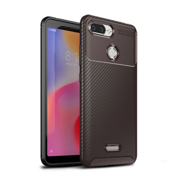 Защитный чехол IPAKY Fusion для Xiaomi Redmi 6 - Brown: фото 1 из 10