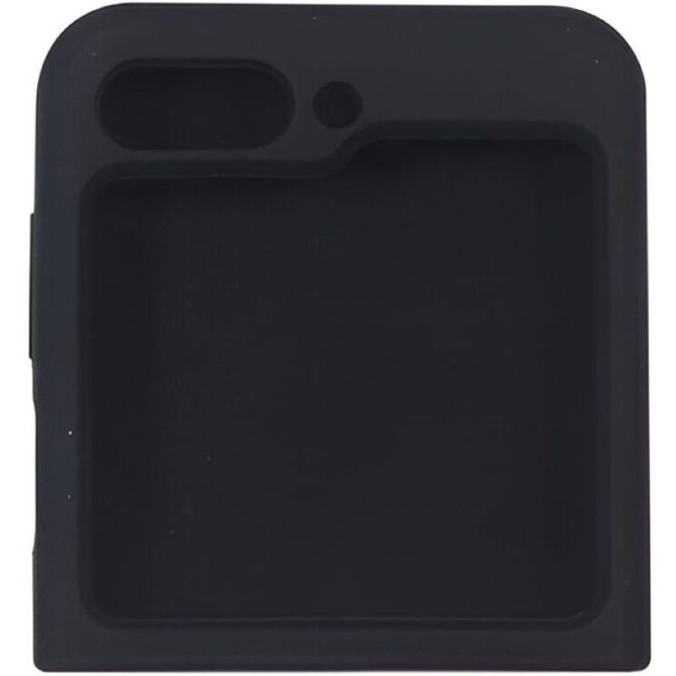 Захисний чохол Just Must Silicone Case (FF) для Samsung Galaxy Flip 6 (6977248565308) - Black: фото 3 з 4