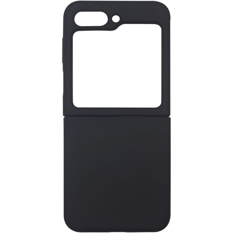 Захисний чохол Just Must Silicone Case (FF) для Samsung Galaxy Flip 6 (6977248565308) - Black: фото 1 з 4
