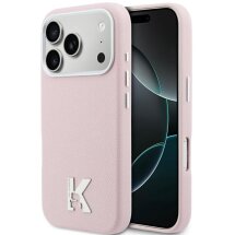 Защитный чехол Karl Lagerfeld Karl Head Logo MagSafe для iPhone 17 Pro Max (KLHMP17X5PGFKHGP) - Pink: фото 1 из 10