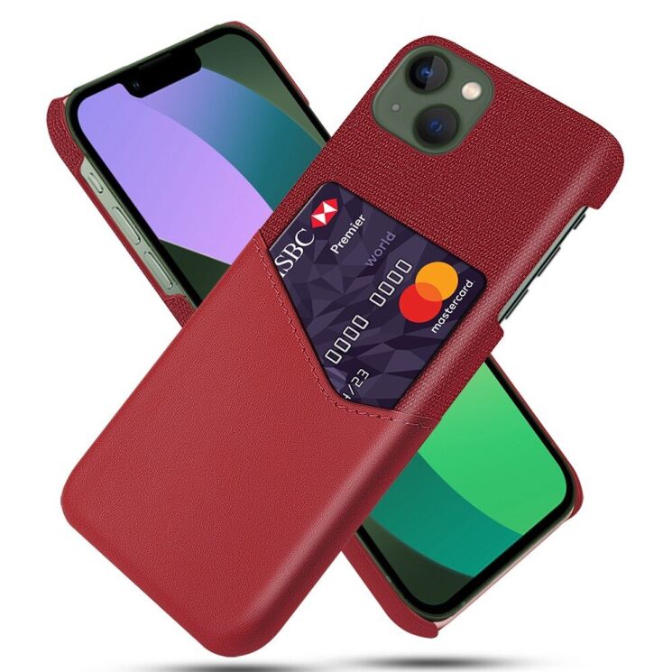 Защитный чехол KSQ Business Pocket для Apple iPhone 14 - Red: фото 1 из 4