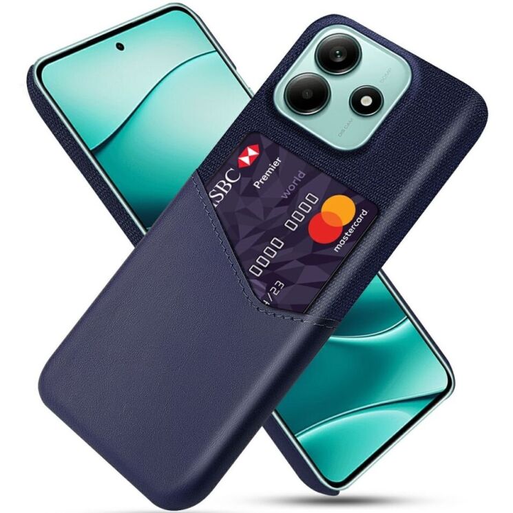 Защитный чехол KSQ Business Pocket для Xiaomi Redmi Note 14 5G - Blue: фото 1 из 4