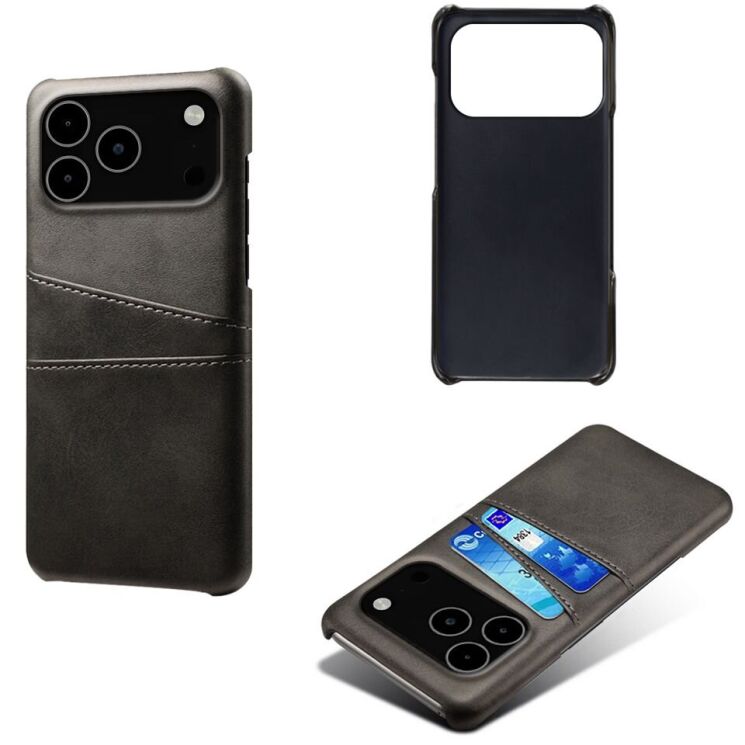 Защитный чехол KSQ Pocket Case для Apple iPhone 17 Pro Max - Black: фото 2 из 5