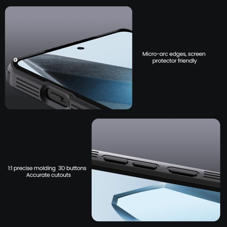 Защитный чехол NILLKIN CamShield Pro для OnePlus 13 - Blue: фото 13 из 14