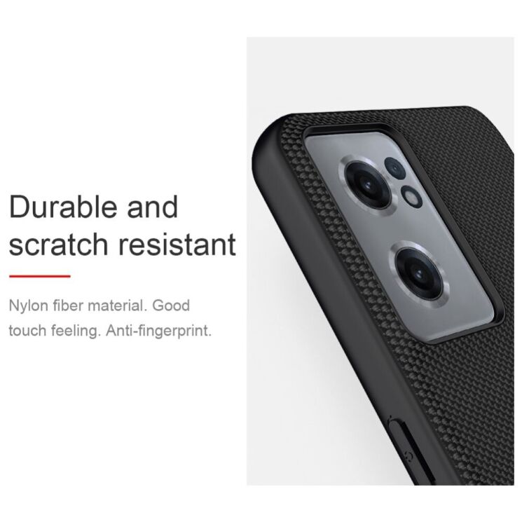 Защитный чехол NILLKIN Textured Hybrid для OnePlus Nord CE 2 - Black: фото 11 из 17