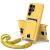 Захисний чохол Reframe Silicone Holder для Samsung Galaxy S24 Ultra (S928) - Yellow: фото 1 з 7
