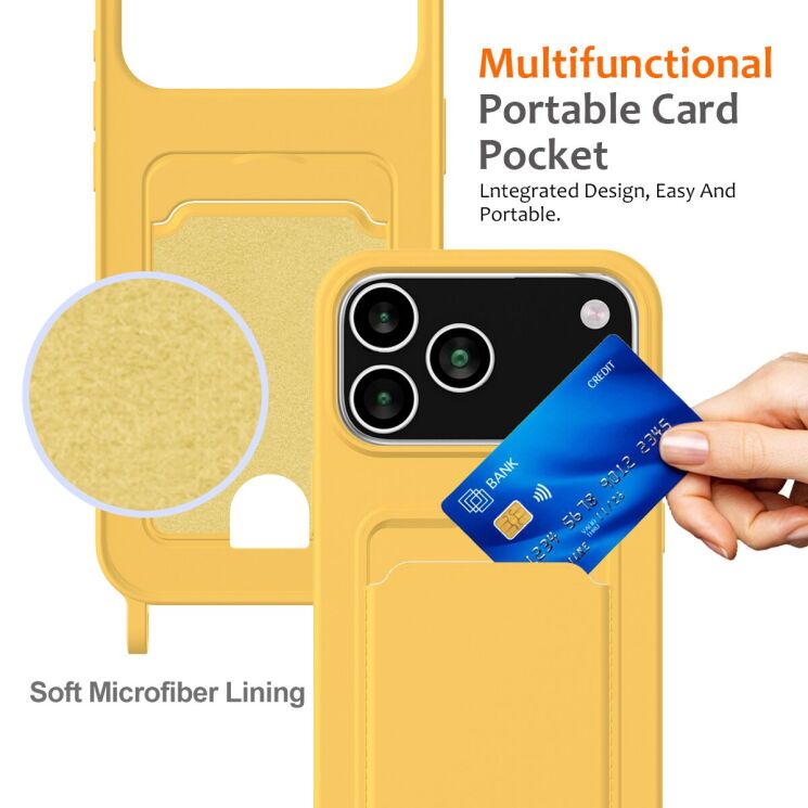 Захисний чохол Reframe Silicone Holder with Strap для iPhone 18 Pro Max / 17 Pro Max - Green: фото 5 з 8