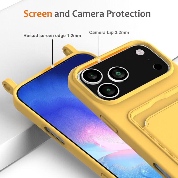 Захисний чохол Reframe Silicone Holder with Strap для iPhone 18 Pro Max / 17 Pro Max - Green: фото 6 з 8
