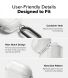 Защитный чехол Ringke Air (FH) для Apple AirPods 4 (8800274964488) - Clear (364433C). Фото 11 из 14