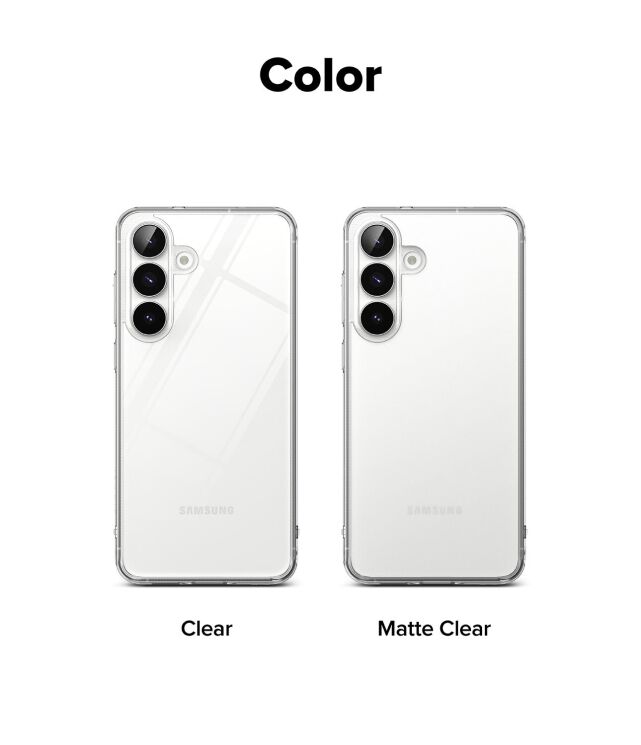 Защитный чехол Ringke Fusion для Samsung Galaxy S25 FE (S731) 8800293859482 - Clear: фото 12 из 13