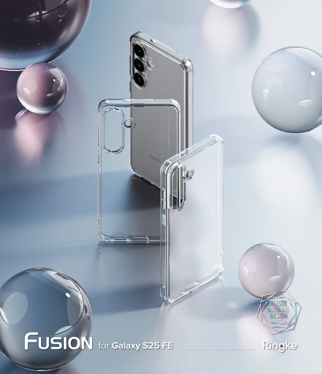 Защитный чехол Ringke Fusion для Samsung Galaxy S25 FE (S731) 8800293859482 - Clear: фото 4 из 13