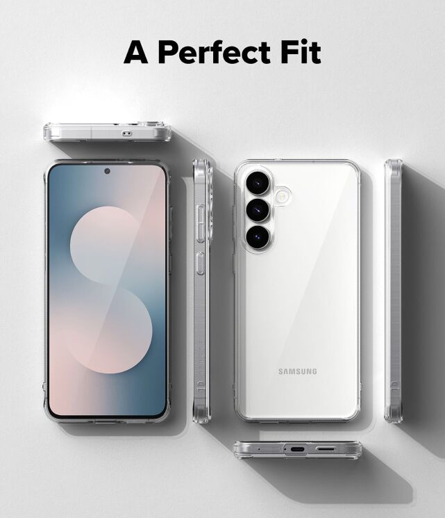 Защитный чехол Ringke Fusion для Samsung Galaxy S25 FE (S731) 8800293859482 - Clear: фото 8 из 13
