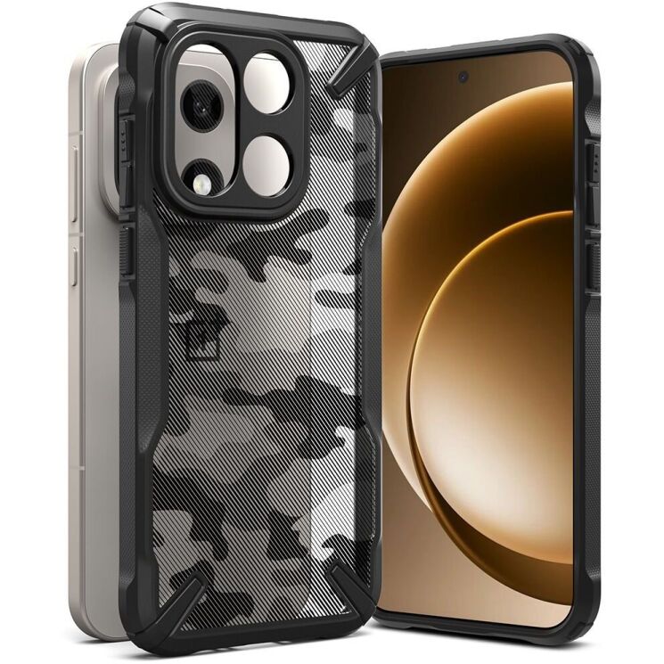 Защитный чехол Ringke Fusion X для OnePlus 15 (8800328814257) - Camo Black: фото 2 из 13
