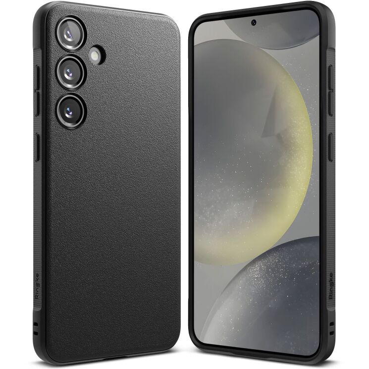 Защитный чехол Ringke Onyx для Samsung Galaxy S24 (S921) 8809961782831 - Black: фото 1 из 16