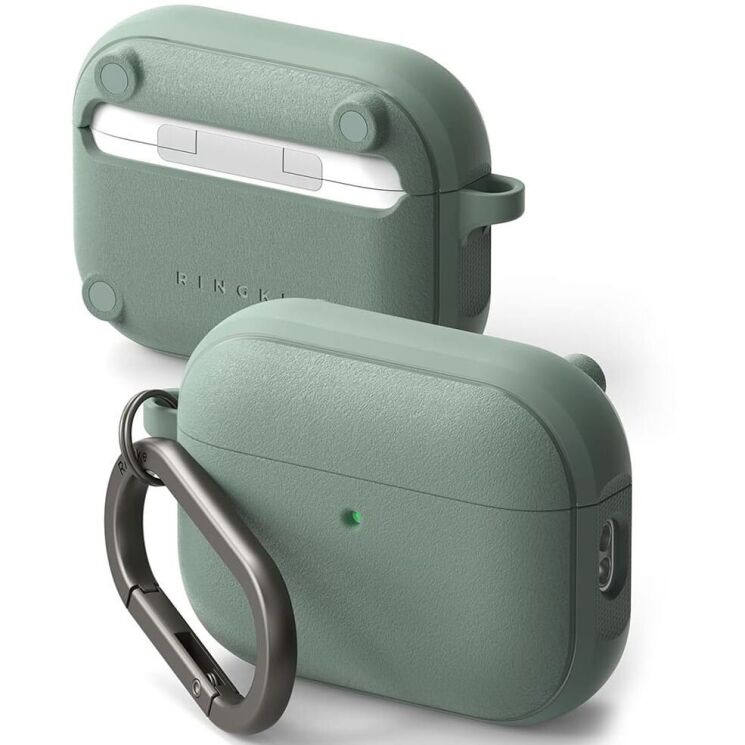 Защитный чехол Ringke Onyx Magnetic (FH) для AirPods Pro 3 (8800293859390) - Sage Green (390179SG) Защитный чехол Ringke Onyx Magnetic (FH) для AirPods Pro 3 (8800293859390) - Sage Green: фото 1 из 13