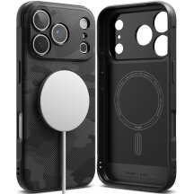 Защитный чехол Ringke Onyx Magnetic (FP) для iPhone 17 Pro Max (8800328810389) - Camo Black: фото 1 из 14