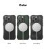 Защитный чехол Ringke Rugged Gear Magnetic для Apple iPhone 16 Pro (8800274963832) - Camo Black (366287C). Фото 18 из 18